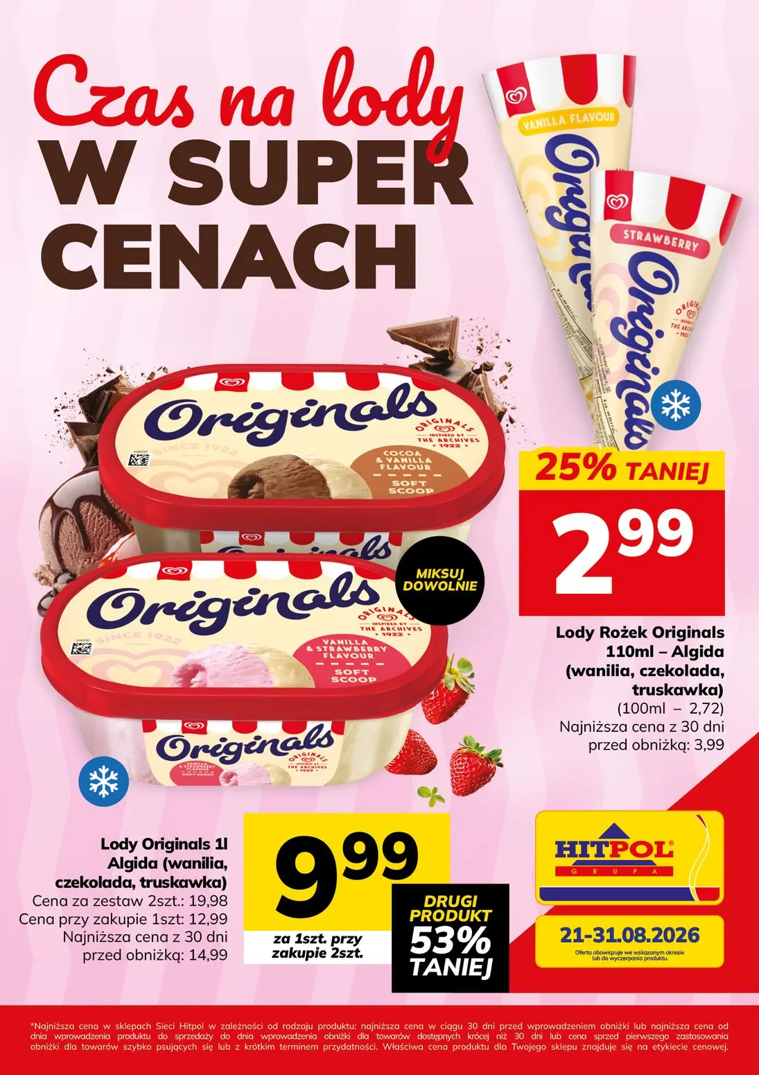 Czas na lody w super cenach!