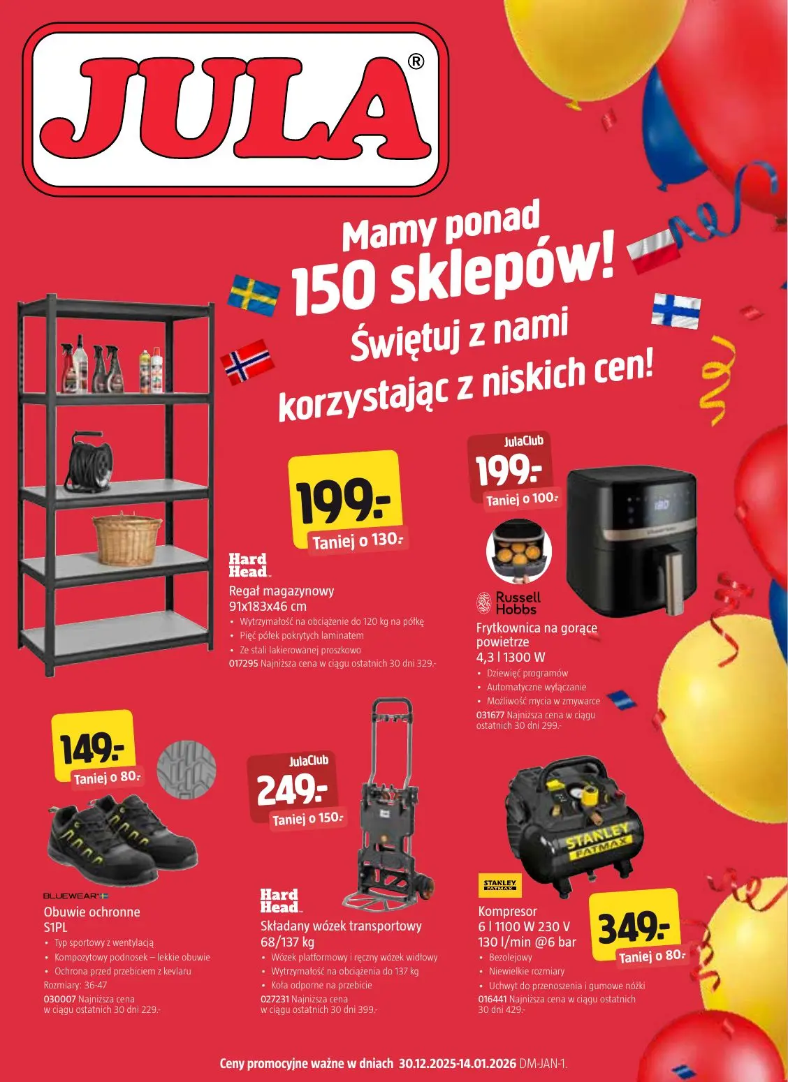 Świętuj z nami korzystając z niskich cen!