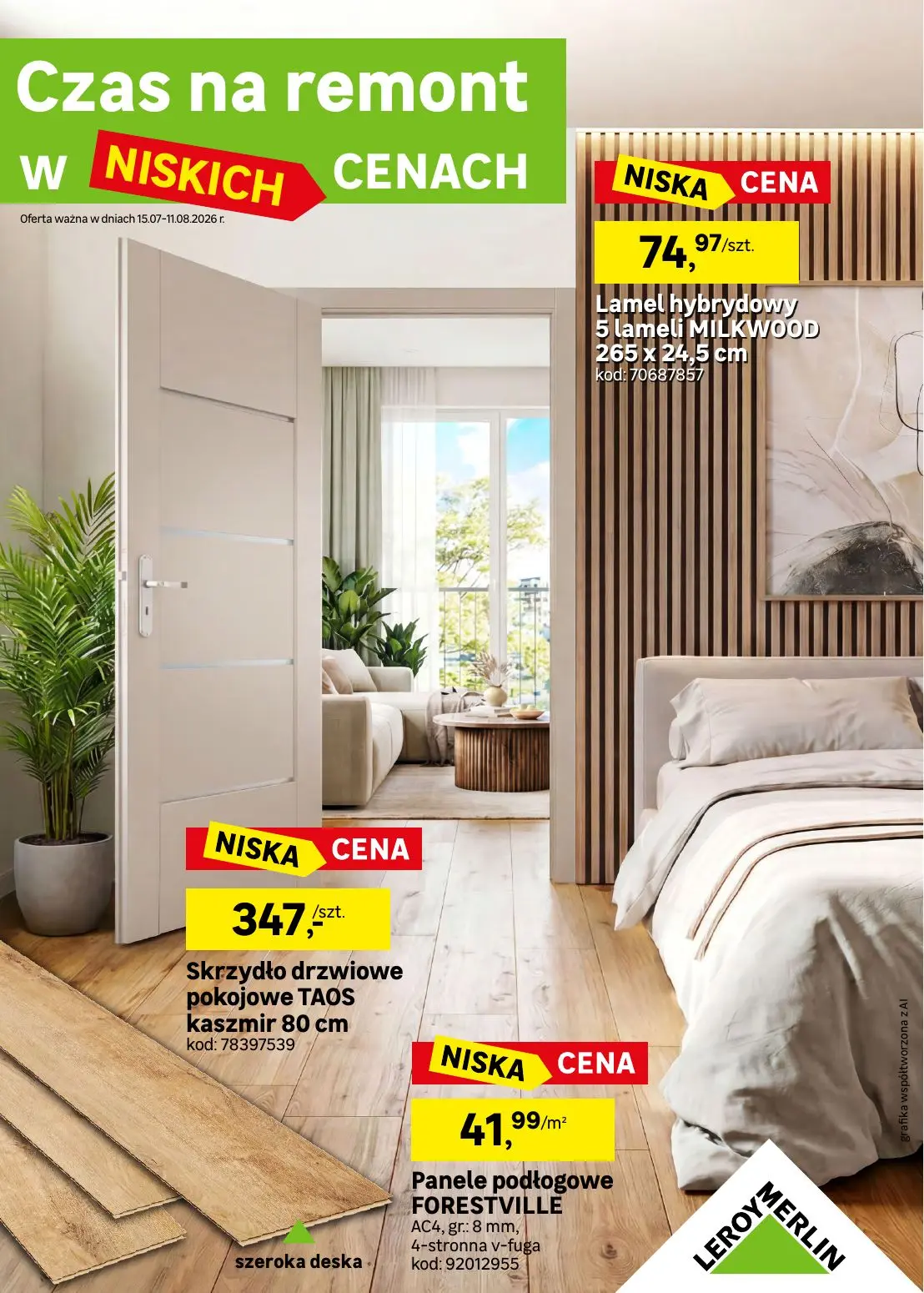 Czas na remont w niskich cenach