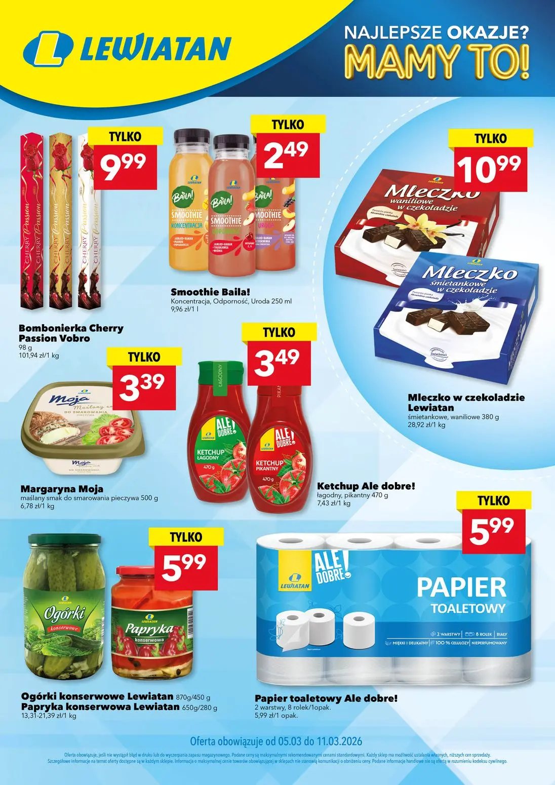 Najlepsze okazje? MAMY TO w Lewiatanie