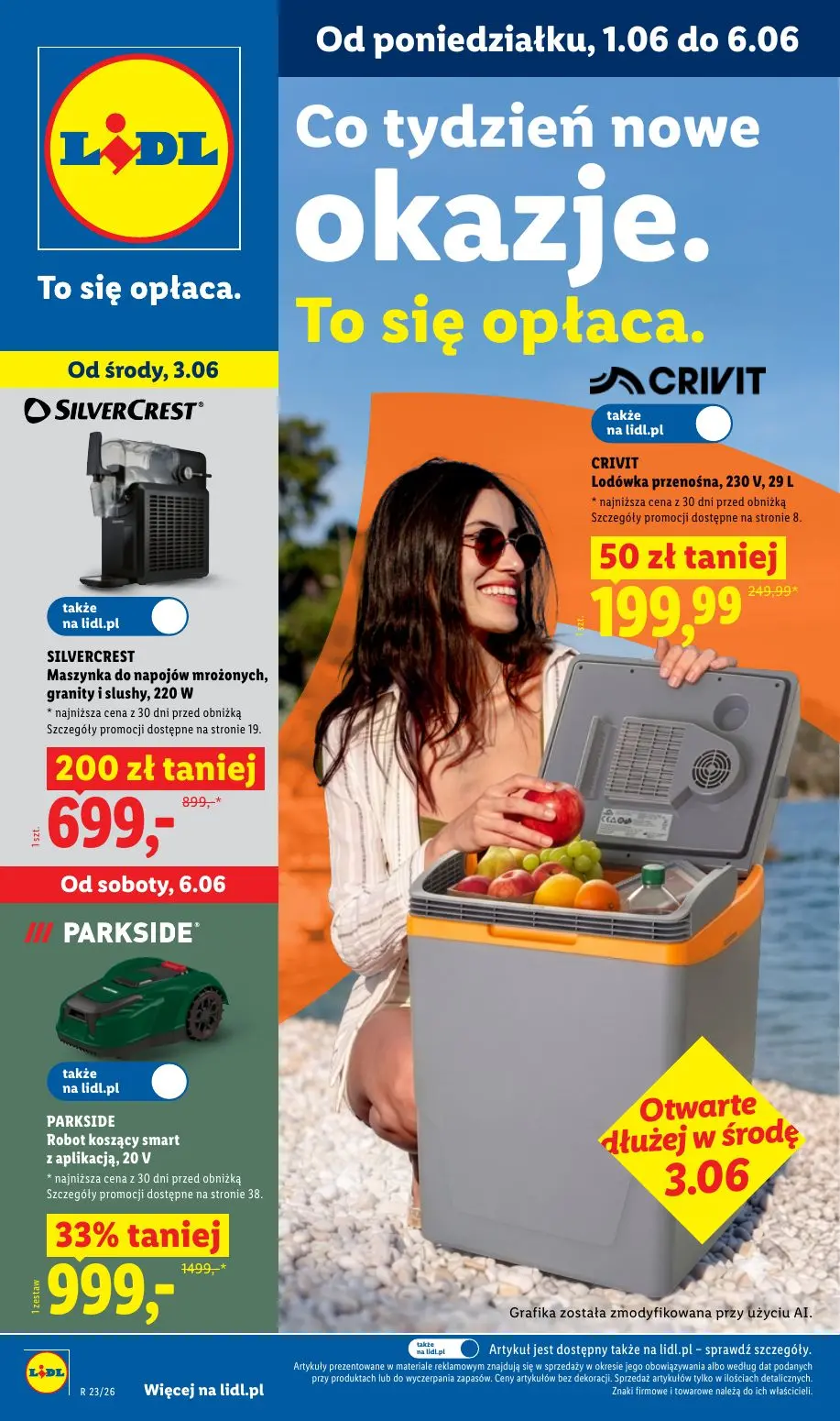 Od poniedziałku