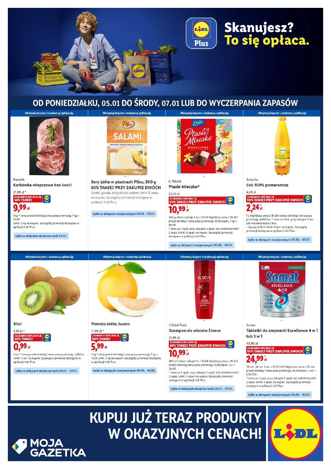 Lidl plus. Skanujesz - To się opłaca