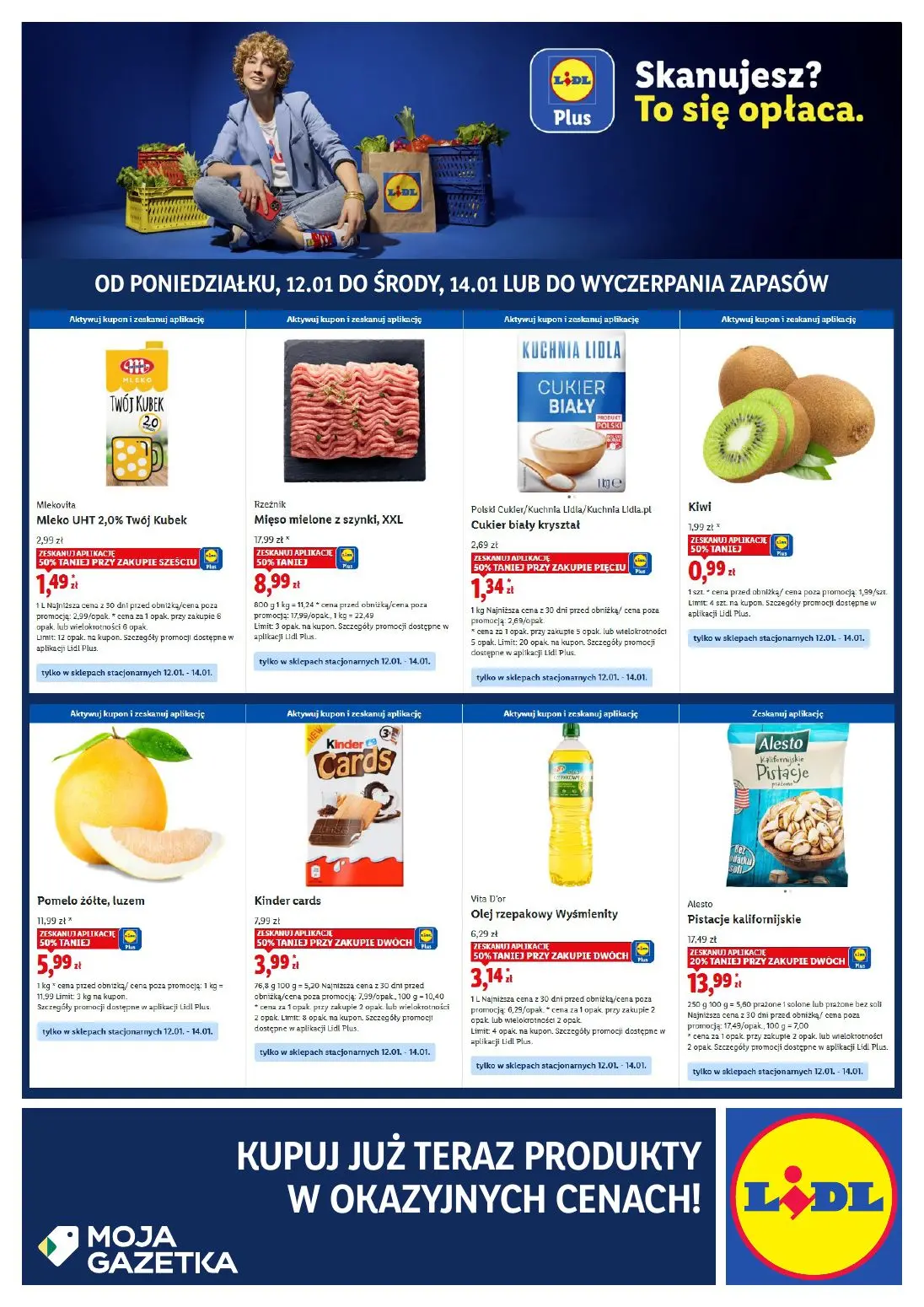 Lidl plus. Skanujesz - To się opłaca