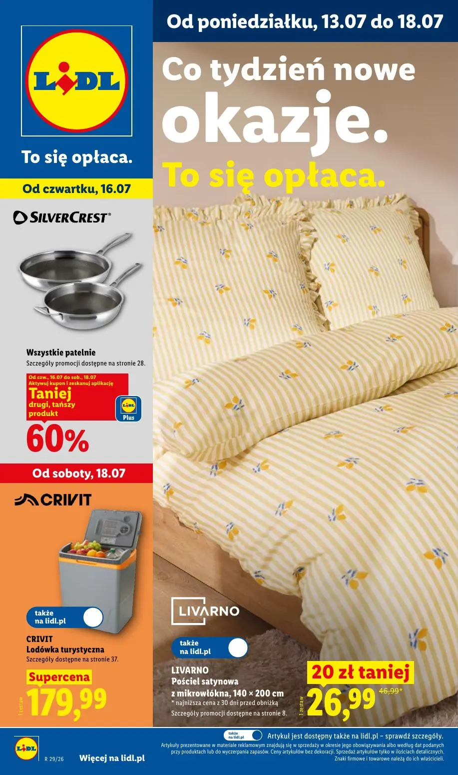 Od poniedziałku