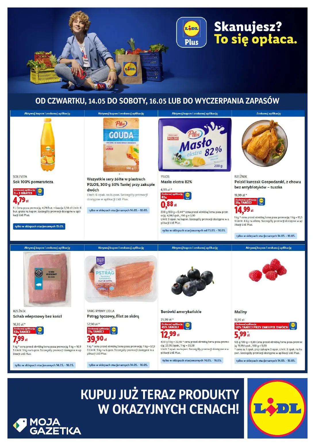 Lidl plus. Skanujesz - To się opłaca