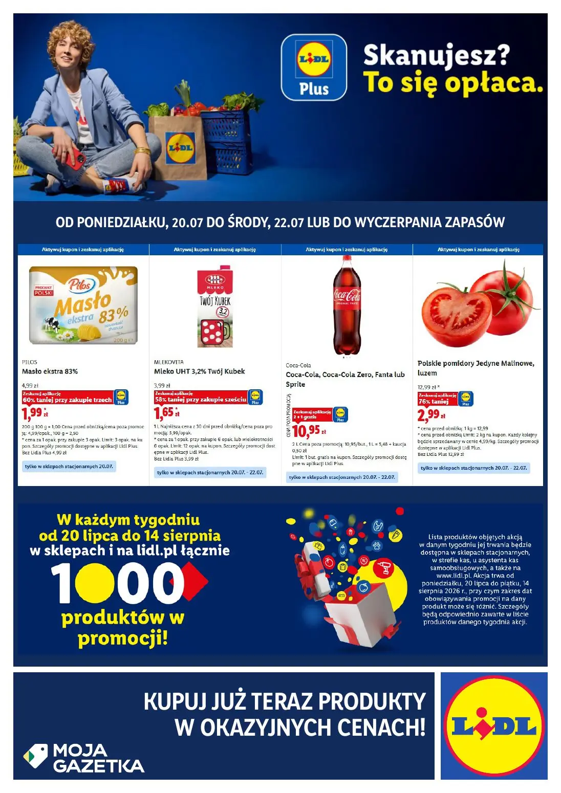 Lidl plus. Skanujesz - To się opłaca