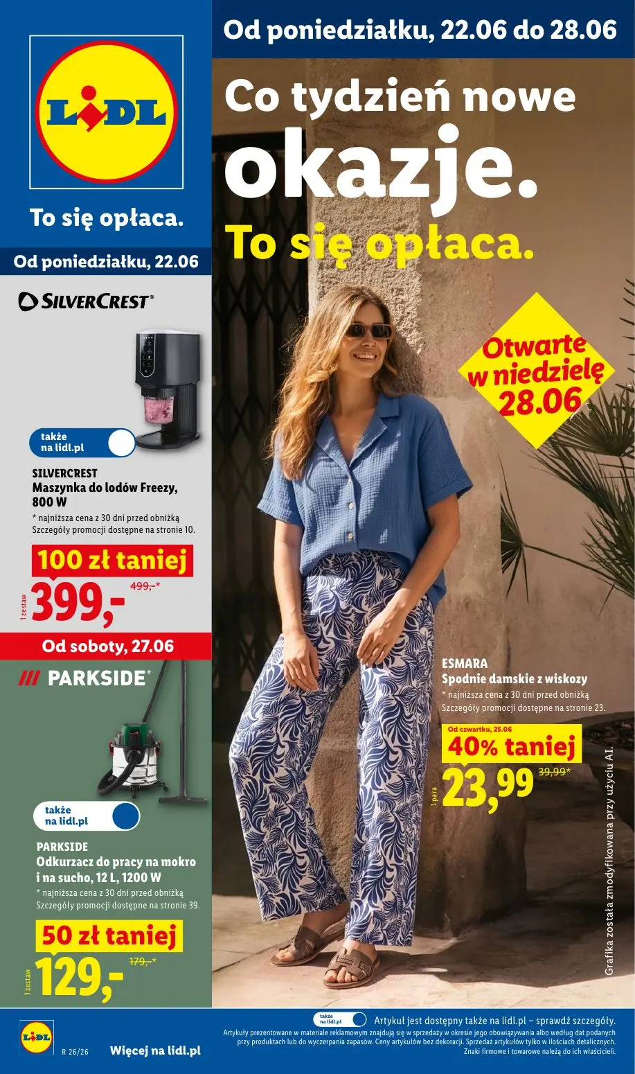 Od poniedziałku