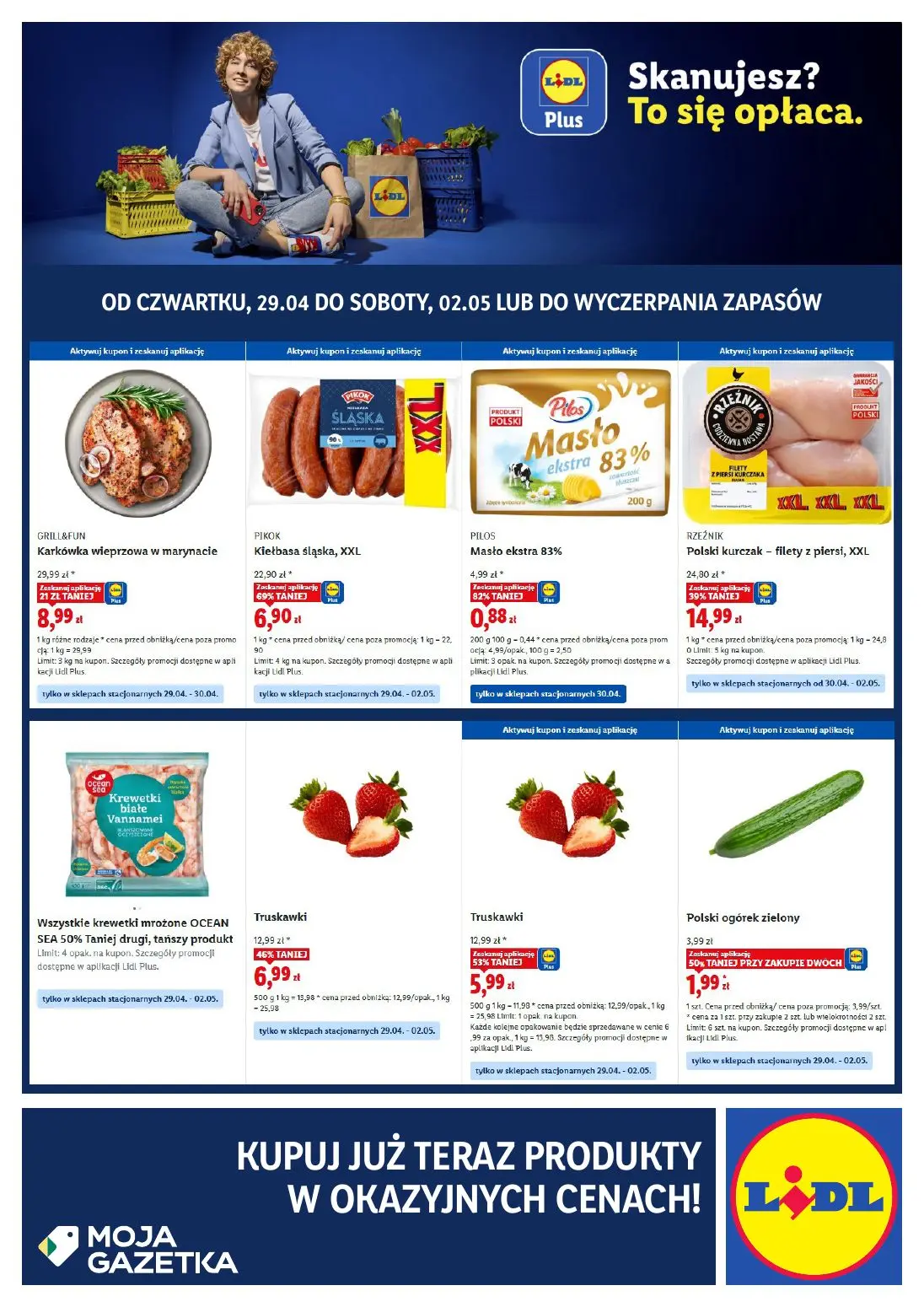 Lidl plus. Skanujesz - To się opłaca