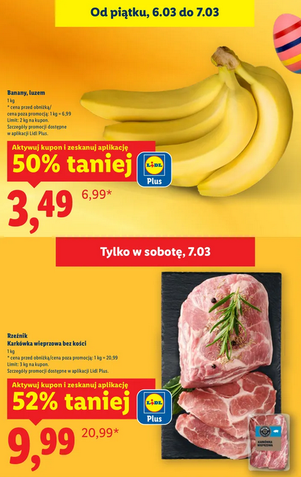 Dodatkowe promocje w Lidlu