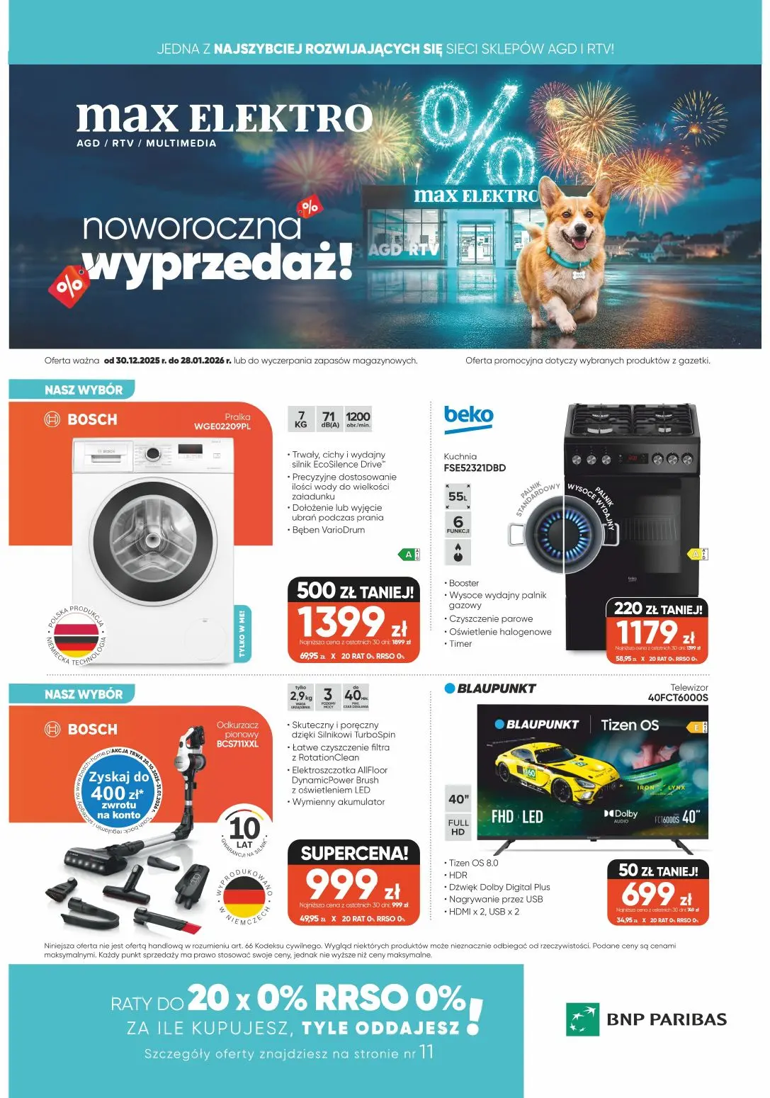 Noworoczna wyprzedaż!