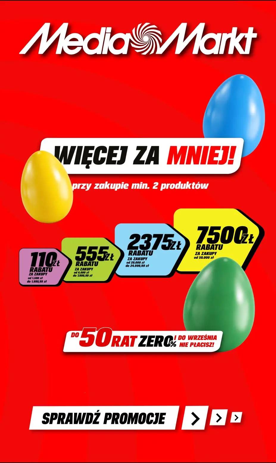Więcej za mniej! Zyskaj nawet 7500zł rabatu!