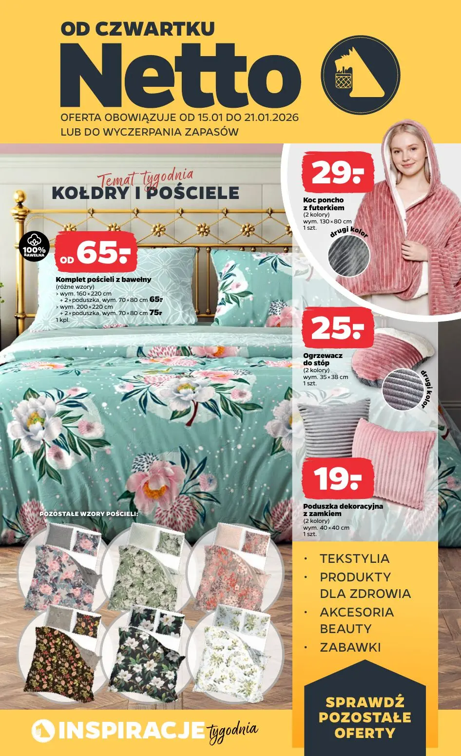 Temat tygodnia: kołdry i pościele