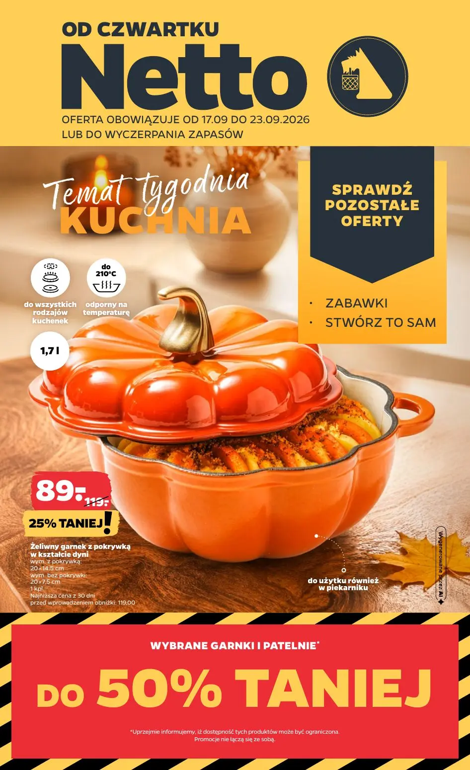 Jesienna kuchnia, zabawki i inne 🍁