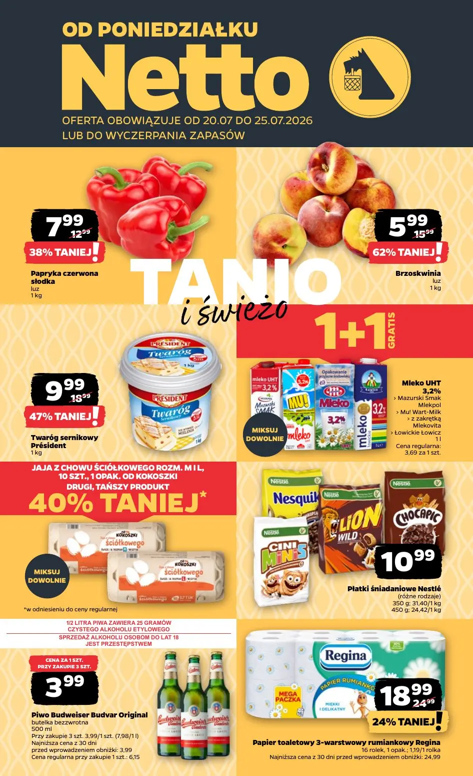 Tanio i świeżo