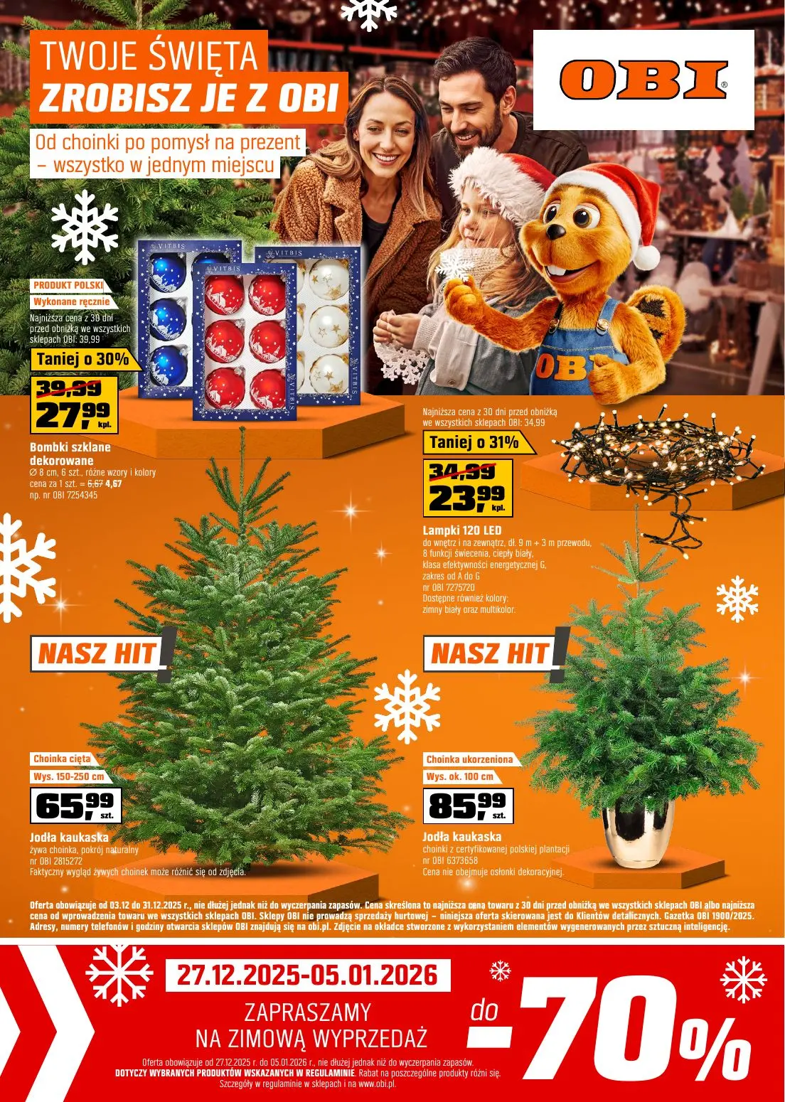 Twoje Święta zrobisz je z OBI