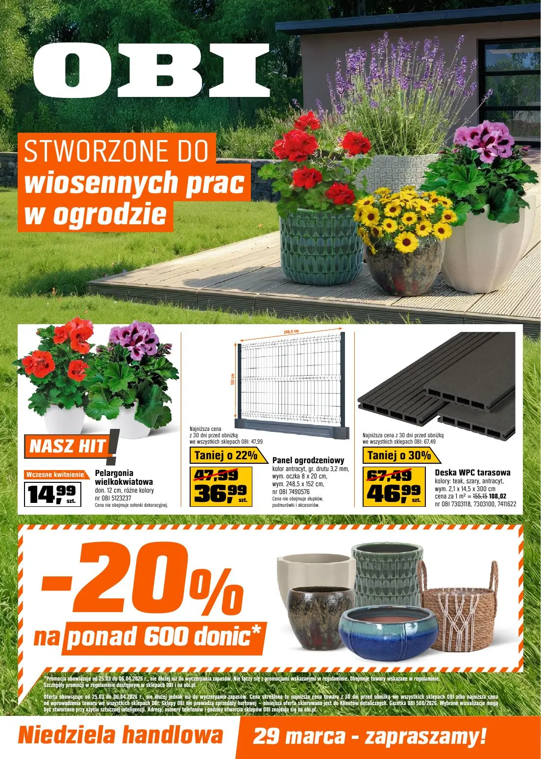 Stworzone do wiosennych prac w ogrodzie