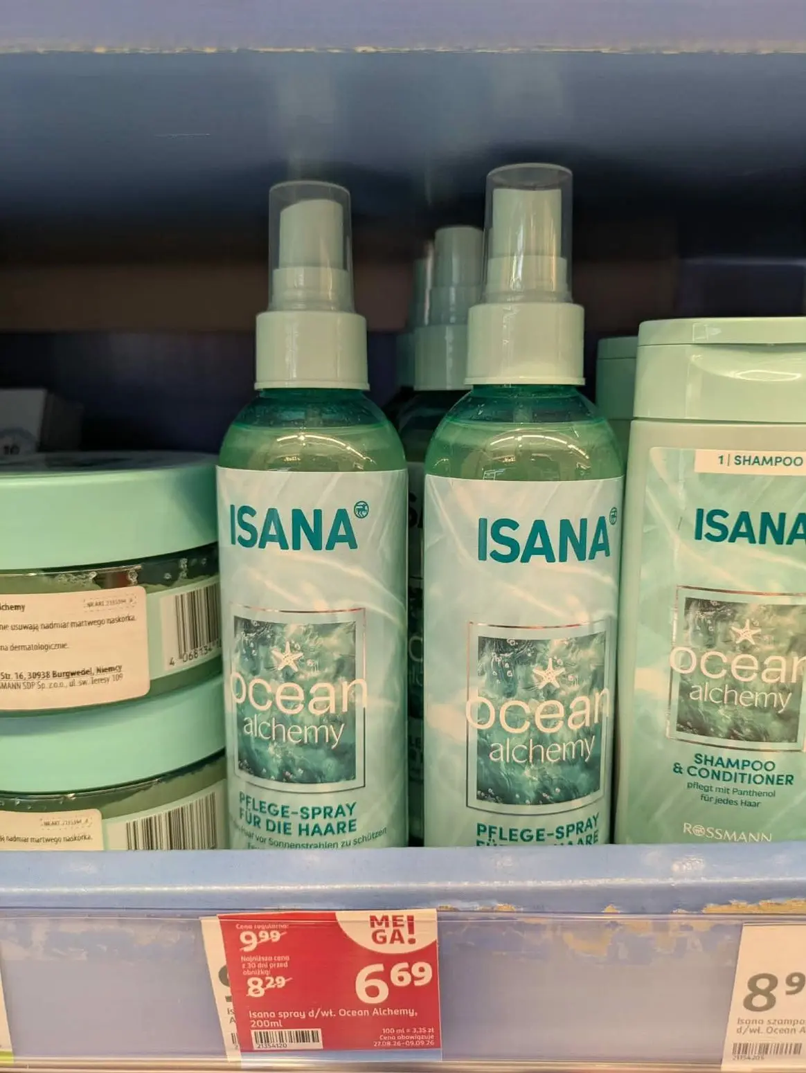 Wybrane promocje na marki Isana / Bielenda / Alterra 
