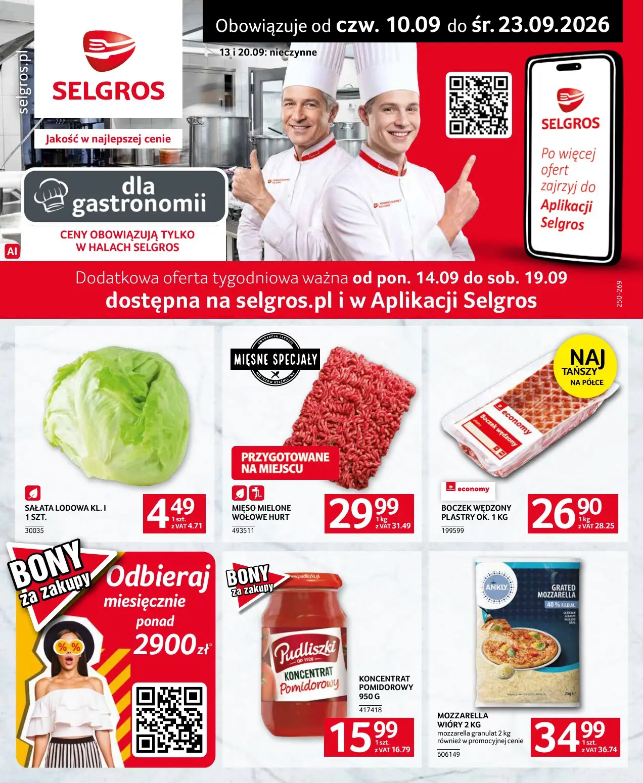 Oferta dla gastronomii