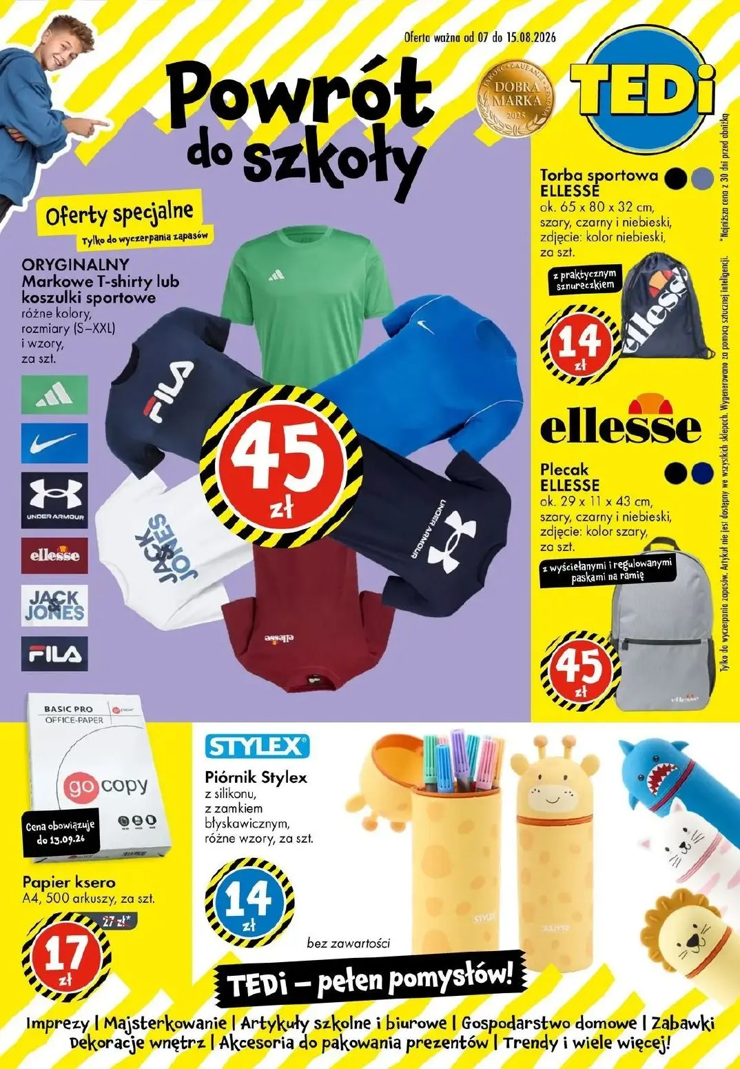 Tedi Powrót do szkoły